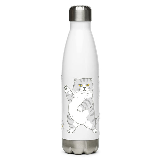 prezent dla kociary butelka termiczna z kotem scottish fold 