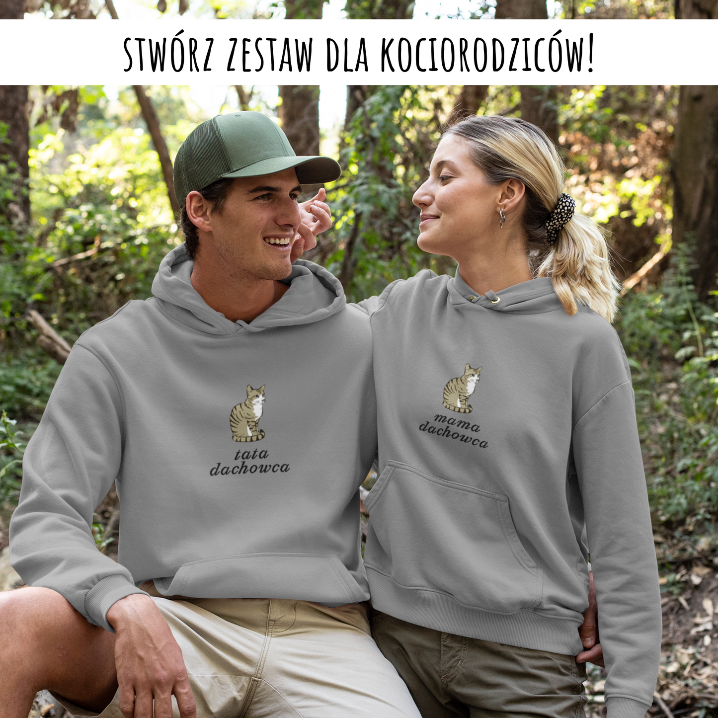 Bluza męska 'Tata Dachowca' (Burasek)