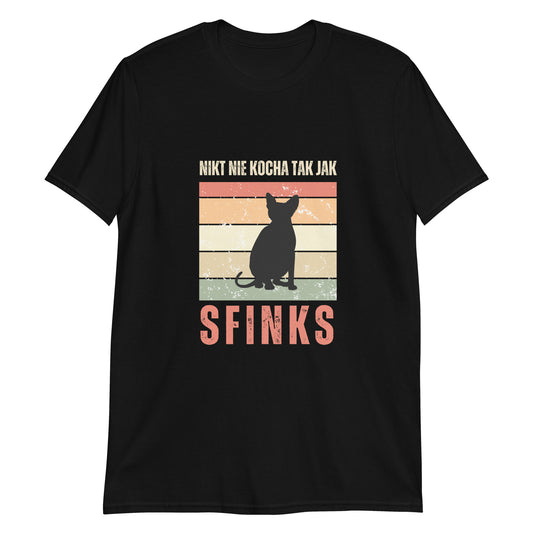 tshirt sfinks prezent dla kociary 1