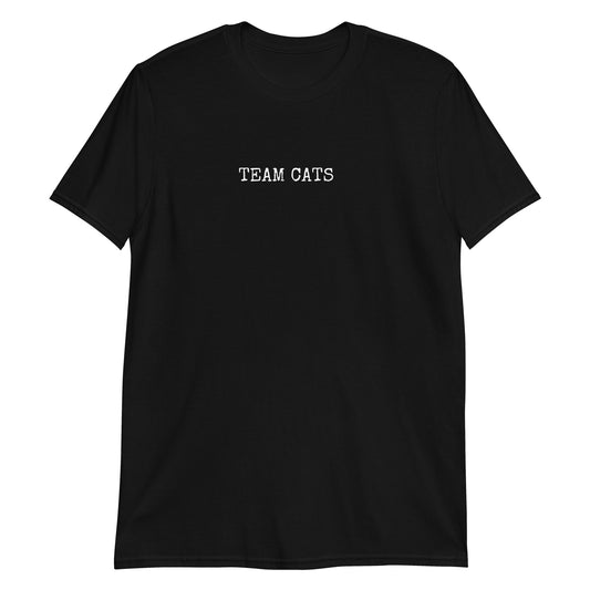 t-shirt damski Cats czarny prezent dla kociary 1
