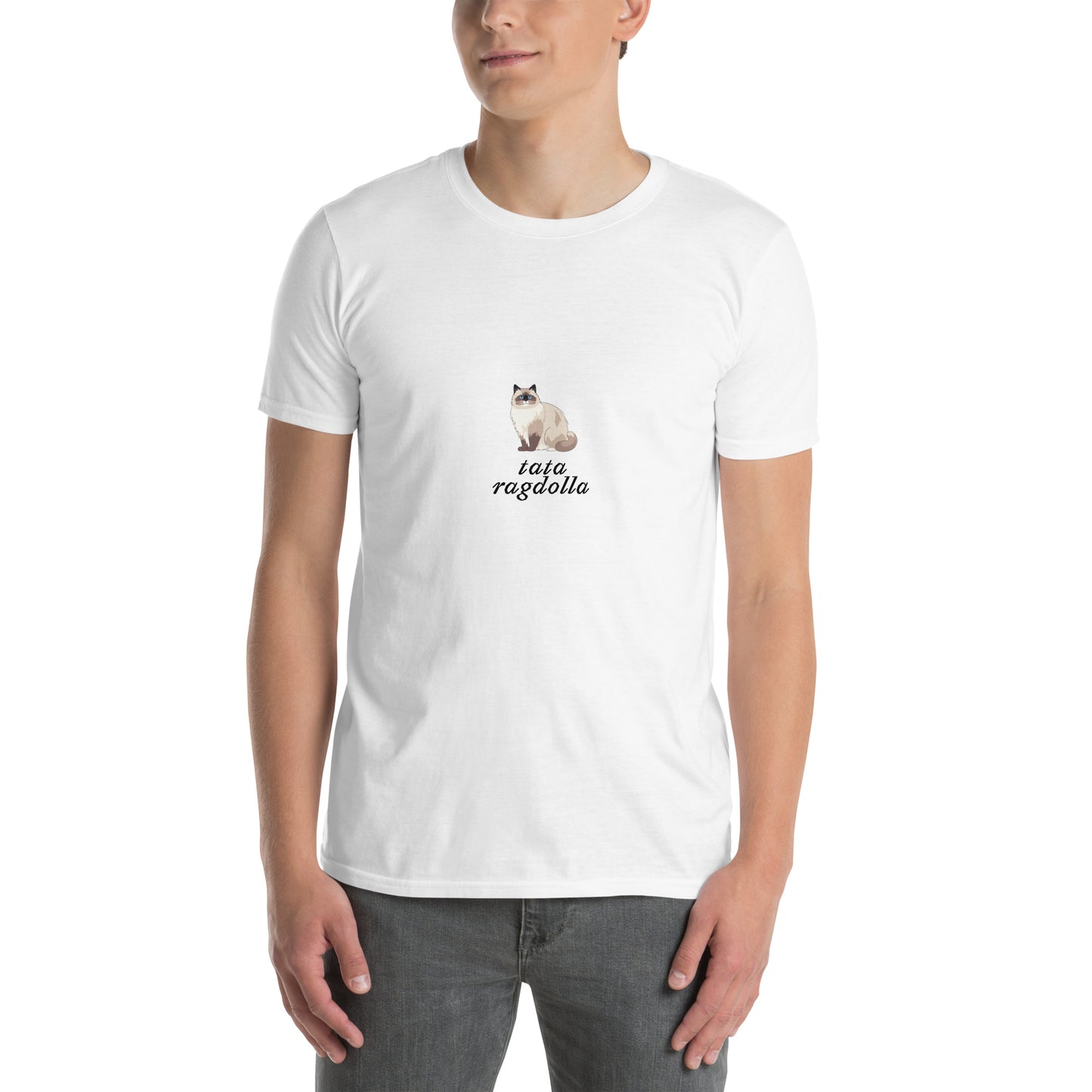 T-shirt męski 'Tata Ragdolla'