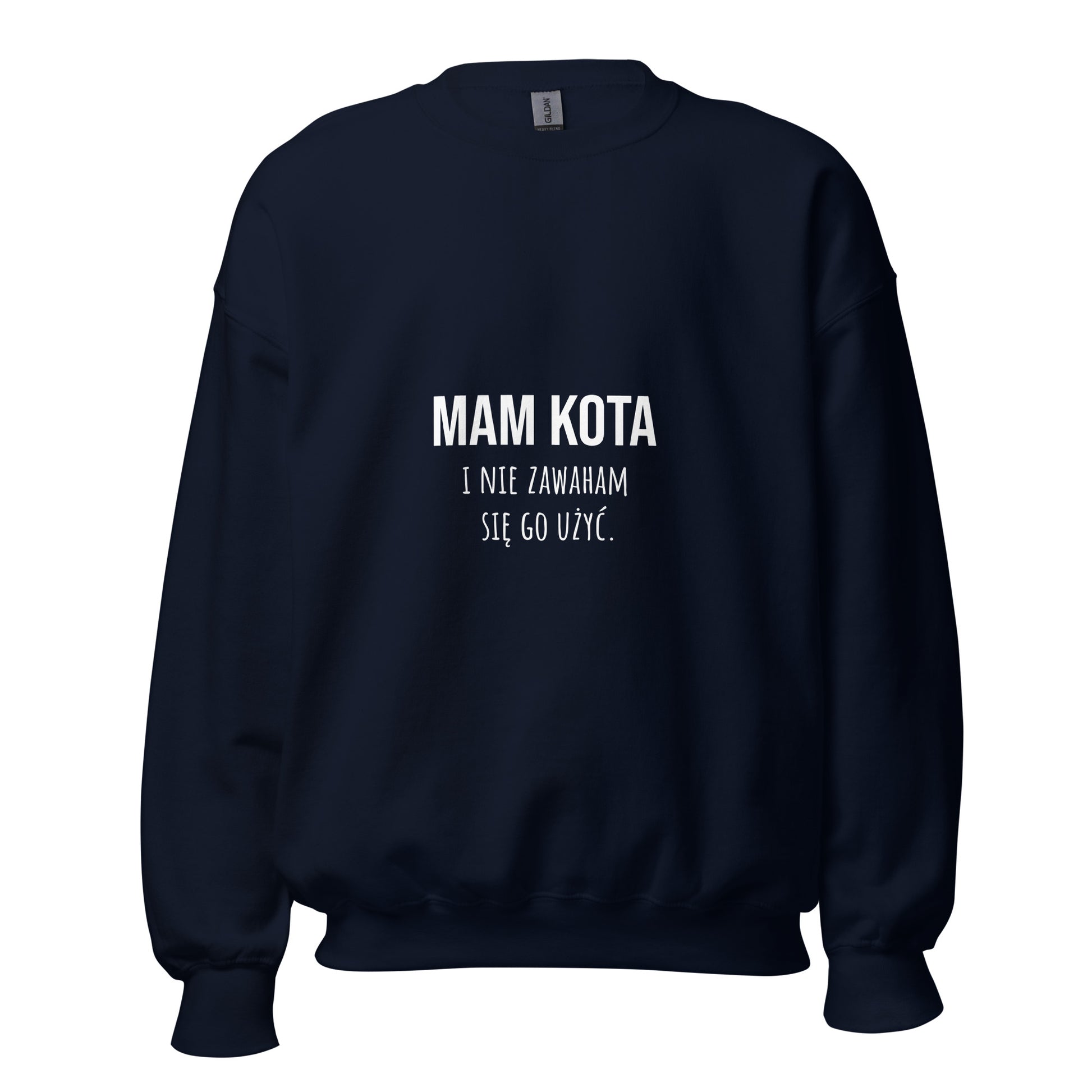 Bluza 'Mam Kota' granatowy Prezent dla Kociarza 11