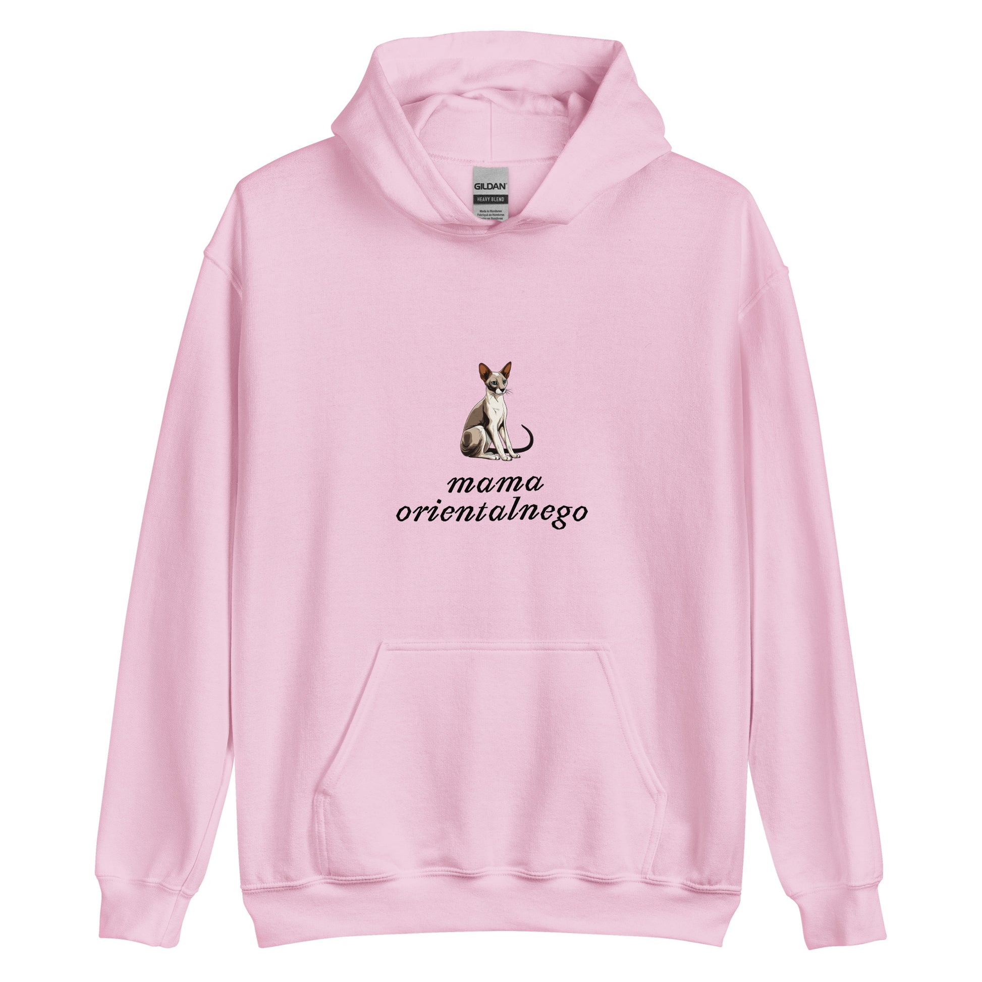 sklep dla kociary bluza z kotem mama orientalnego różowa