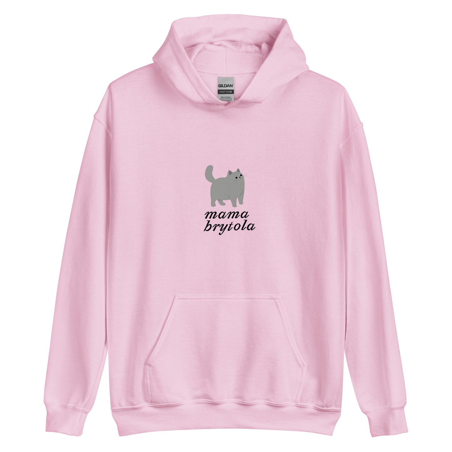 bluza mama brytola prezent dla kociary różowy